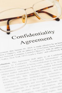 confidentiality agreement